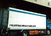 Refrigerated transportation vehicle for fruits and vegetables｜Freshness Retention Agent SAN-AI ETHYLENE CONTROL